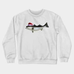 Funny Christmas PJ Shirts | Christmas Bass Fishing T-Shirt & Gifts Crewneck Sweatshirt